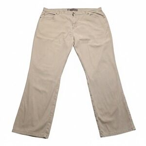 Americaware Men's 42x30 Brown Canvas Work Pants Outdoor Carpenter Straight Leg